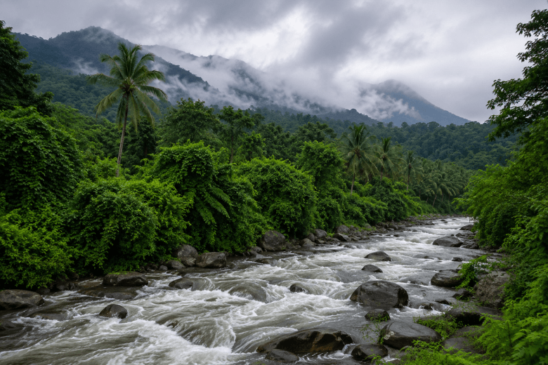 South India vs North India in Monsoon